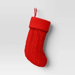 20" Cable Knit Christmas Stocking - Wondershop™ -Wondershop GUEST a02fb126 6168 4ea1 9796 997ed9a787fa