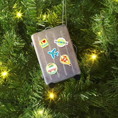 Christmas Luggage Ornament - Wondershop™ 1 Christmas Luggage Ornament - Wondershop™