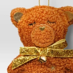 5" Christmas Fabric Teddy Faux Shearling Ornament - Wondershop™ 3 5" Christmas Fabric Teddy Faux Shearling Ornament - Wondershop™ -Wondershop GUEST a4e7a0b3 e8e0 4971 860e 024351c3a916