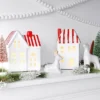 6.25" Christmas Lit Ceramic House - Wondershop™