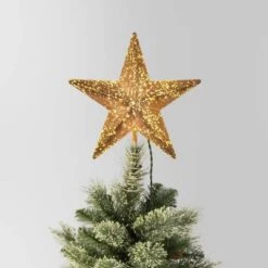 10" Pre-lit Faux Mercury Star Christmas Tree Topper - Wondershop™ 8 10" Pre-lit Faux Mercury Star Christmas Tree Topper - Wondershop™ -Wondershop GUEST adbc3b87 0252 4eb7 82bf dad016cfb7c7