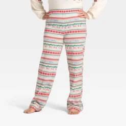 Women's "Let It Snow" Fair Isle Microfleece Holiday Matching Family Pajama Pants - Wondershop™ Cream 8 Women's "Let It Snow" Fair Isle Microfleece Holiday Matching Family Pajama Pants - Wondershop™ Cream -Wondershop GUEST ae36d053 1eb3 493f b1a1 3a5d4aa89b28