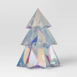 9.6" Christmas Lit Iridescent Tree Decor - Wondershop™ -Wondershop GUEST af7f8ce1 d57c 480f a9f1 70198cca2f9b