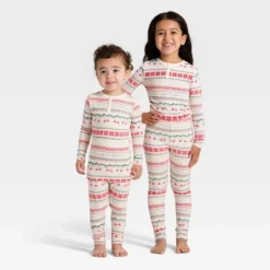 Toddler "Let It Snow" Fair Isle Cozy Knit Long Sleeve Shirt And Pants Holiday Matching Family Pajama Set - Wondershop™ Cream 9 Toddler "Let It Snow" Fair Isle Cozy Knit Long Sleeve Shirt And Pants Holiday Matching Family Pajama Set - Wondershop™ Cream -Wondershop GUEST b51dae2f c891 4884 af8c 0d8bee9f60cf