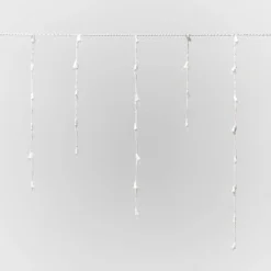175ct LED Christmas Icicle Lights Spool Warm White With White Wire - Wondershop™ -Wondershop GUEST b805e1ef 7ba8 410b 82a2 36d87c1c1ae6