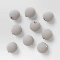 9ct 80mm Christmas Flocked Ball Ornament Set - Wondershop™ 18 9ct 80mm Christmas Flocked Ball Ornament Set - Wondershop™ -Wondershop GUEST b8dbe55b 6ff8 408a b620 0fb3dd87f94b