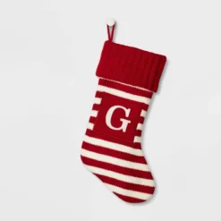 Knit Striped Monogram Christmas Stocking - Wondershop™ 27 Knit Striped Monogram Christmas Stocking - Wondershop™ -Wondershop GUEST bd2a5328 e829 4739 8b95 ff8423da1585