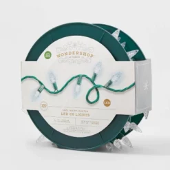 150ct LED C6 Faceted Christmas String Lights Spool With Green Wire - Wondershop™ 8 150ct LED C6 Faceted Christmas String Lights Spool With Green Wire - Wondershop™ -Wondershop GUEST c3145ba6 931d 4e1f bc5b a4075eb3042b
