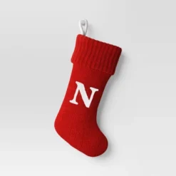 Knit Monogram Christmas Stocking Red - Wondershop™ -Wondershop GUEST c478c240 f7e9 4ff2 9d71 3ee5bbacaf9b