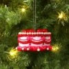 Christmas Resin Heart Cake Ornament Pink/Red - Wondershop™