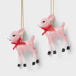 2ct Retro Small Deer Christmas Tree Ornament Set - Wondershop™ 6 2ct Retro Small Deer Christmas Tree Ornament Set - Wondershop™ -Wondershop GUEST c54770e4 da4b 4101 90b7 48afa2c1db53