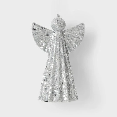 Glittered Angel Christmas Tree Ornament - Wondershop™ 4 Glittered Angel Christmas Tree Ornament - Wondershop™ - Image 4
