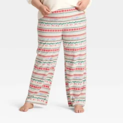 Women's "Let It Snow" Fair Isle Microfleece Holiday Matching Family Pajama Pants - Wondershop™ Cream 9 Women's "Let It Snow" Fair Isle Microfleece Holiday Matching Family Pajama Pants - Wondershop™ Cream -Wondershop GUEST dbe3a0d7 aa19 4b15 8ec3 d3d443c59038