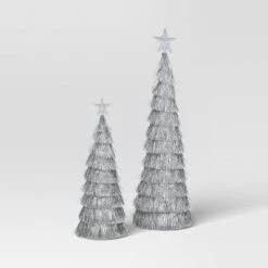 2pk Christmas 18" And 12" Tinsel Trees - Wondershop™ 7 2pk Christmas 18" And 12" Tinsel Trees - Wondershop™ -Wondershop GUEST dbfd5e77 23ae 4173 96dd 8cba05960e13