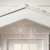 2pc LED Glitter Starburst Dew Drops With Twinkle Christmas Novelty Silhouette Lights With Multicolor Light Bulb - Wondershop™