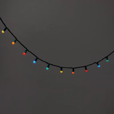 50ct LED Smooth Sphere Christmas String Lights With Green Wire - Wondershop™ 5 50ct LED Smooth Sphere Christmas String Lights With Green Wire - Wondershop™ - Image 5