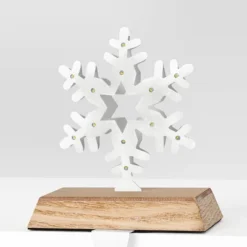 2pk Christmas Lit Snowflake Stocking Holder - Wondershop™ -Wondershop GUEST f40702a8 2b28 4793 a133 447dcf25e026