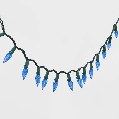 60ct LED C6 Faceted Christmas String Lights With Green Wire - Wondershop™ 2 60ct LED C6 Faceted Christmas String Lights With Green Wire - Wondershop™ - Image 2