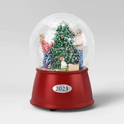 Family Tree Trimming Snow Globe - Wondershop™ 2 Family Tree Trimming Snow Globe - Wondershop™ - Image 2