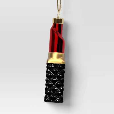 3pc Christmas Gift Ornament Set Glass Fashionista - Wondershop™ 4 3pc Christmas Gift Ornament Set Glass Fashionista - Wondershop™ - Image 4