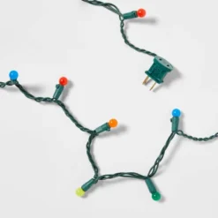 50ct LED Smooth Sphere Christmas String Lights With Green Wire - Wondershop™ 9 50ct LED Smooth Sphere Christmas String Lights With Green Wire - Wondershop™ -Wondershop GUEST fb5c9596 4c01 4774 842a 0c979c38d86e