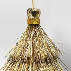 3' 5" Christmas Mini Tassel Ornament Set Champagne - Wondershop™ -Wondershop GUEST fc7e5da3 24f1 4471 8cab 290454d3fa7c