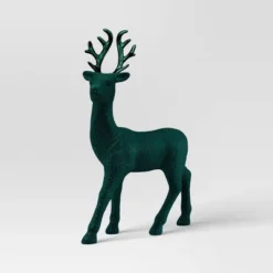 12" Christmas Flocked Standing Deer Decor - Wondershop™ 9 12" Christmas Flocked Standing Deer Decor - Wondershop™ -Wondershop GUEST fc8a51e4 2637 423b 8701 983dde7c9252