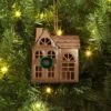 Christmas House Ornament Bronze Finish Single Chimney - Wondershop™