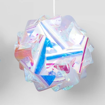 2ct 200mm Christmas Ornament Set Iridescent - Wondershop™ 2 2ct 200mm Christmas Ornament Set Iridescent - Wondershop™ - Image 2