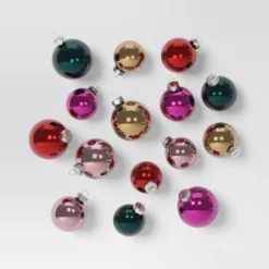 42pc Round Glass Christmas Tree Ornament Set - Wondershop™ 22 42pc Round Glass Christmas Tree Ornament Set - Wondershop™ -Wondershop GUEST ff871045 f937 4db3 bb65 07bf1aab607f